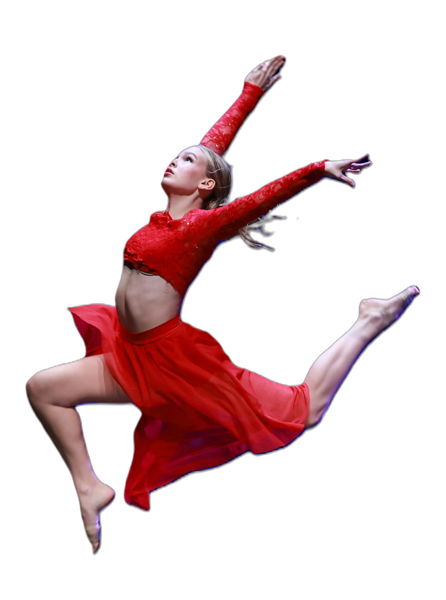 Dancer in air